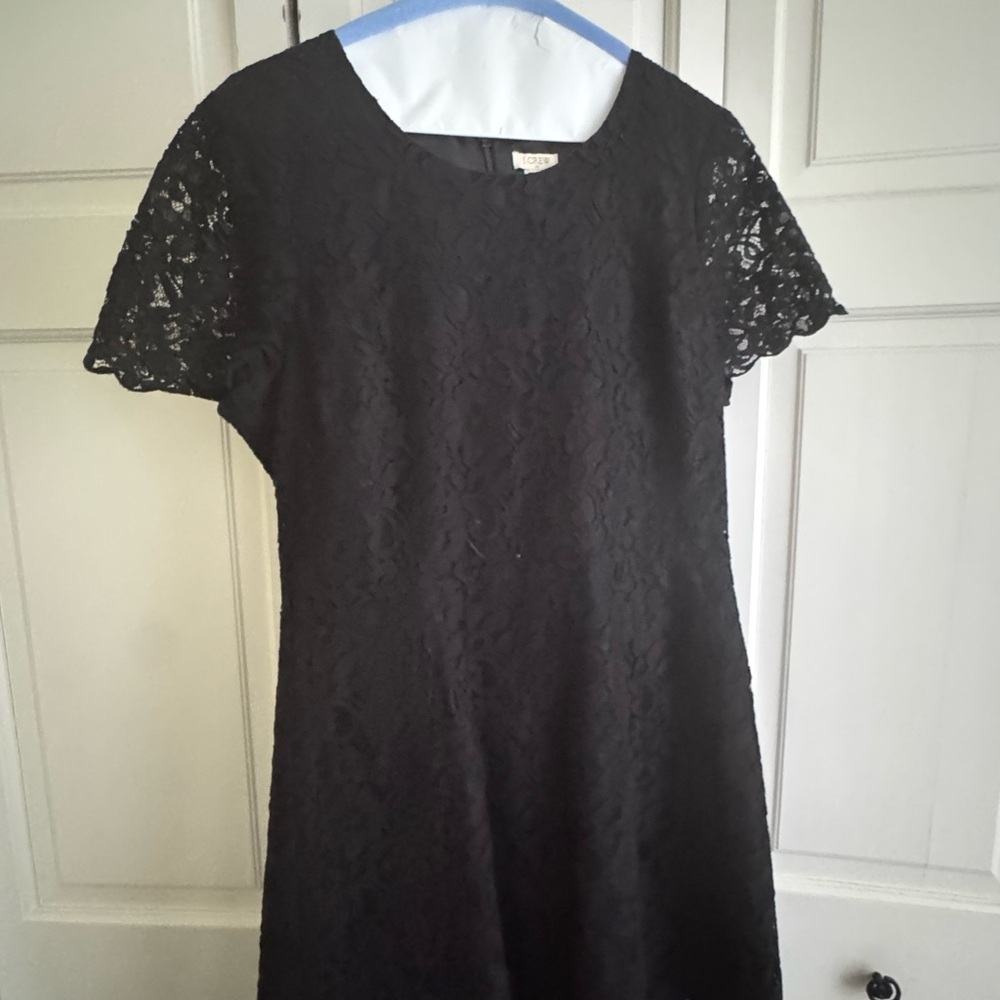 Elegant Black Lace Dress